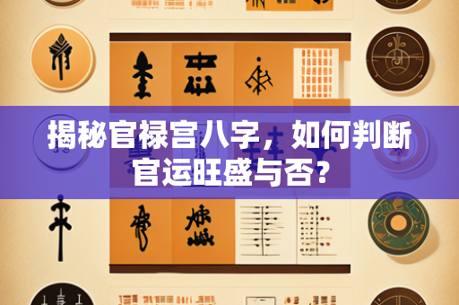 揭秘官禄宫八字，如何判断官运旺盛与否？