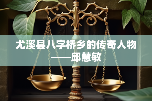 尤溪县八字桥乡的传奇人物——邱慧敏