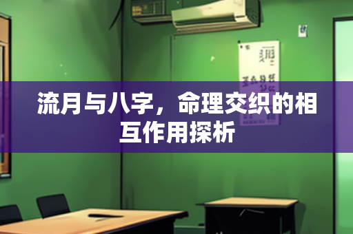 流月与八字，命理交织的相互作用探析