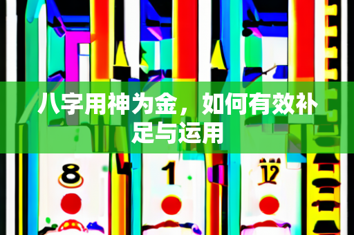 八字用神为金，如何有效补足与运用