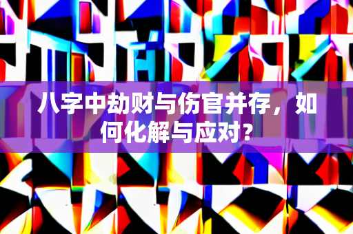 八字中劫财与伤官并存，如何化解与应对？