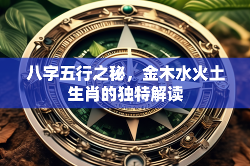 八字五行之秘，金木水火土生肖的独特解读