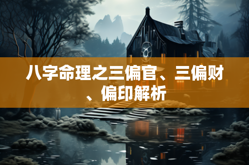 八字命理之三偏官、三偏财、偏印解析